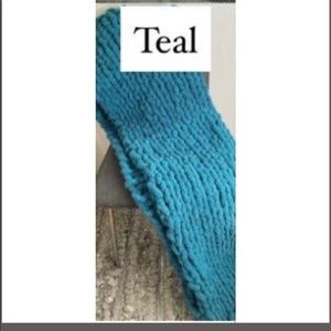 Handmade chunky blanket